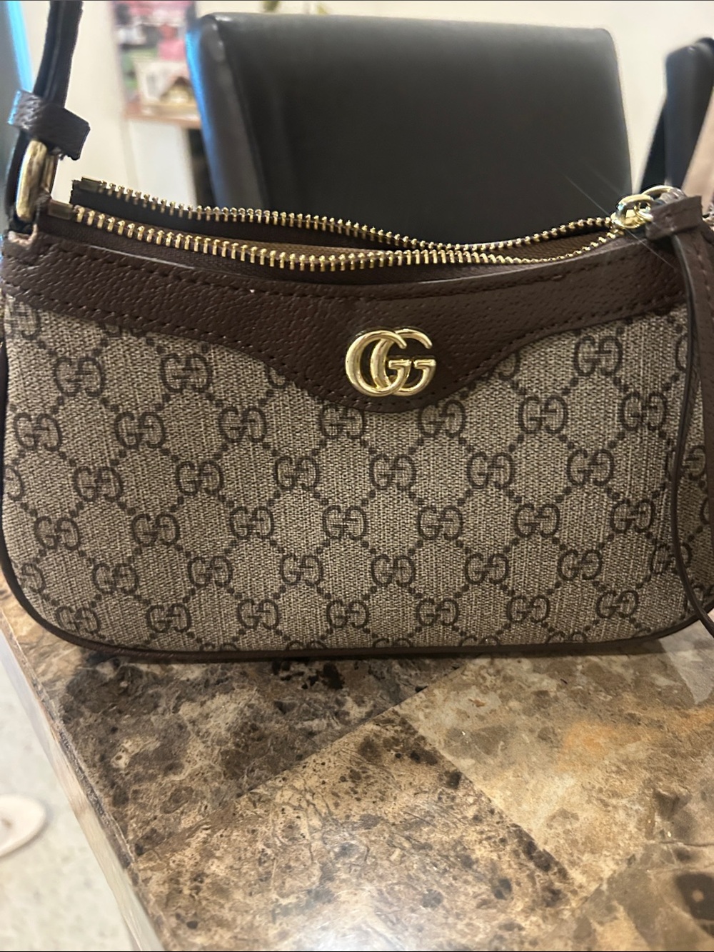 Brown Shoulder Bag